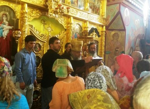 (Фото) «Семидневка» проходила в храме Архангела Михаила в Хрустовой