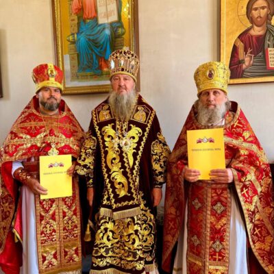 Архиепископ Тираспольский и Дубоссарский Савва совершил Божественную литургию в Успенском храме в Каменке