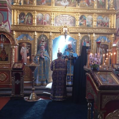 Благовещение Пресвятой Богородицы торжественно встретили в нашем храме